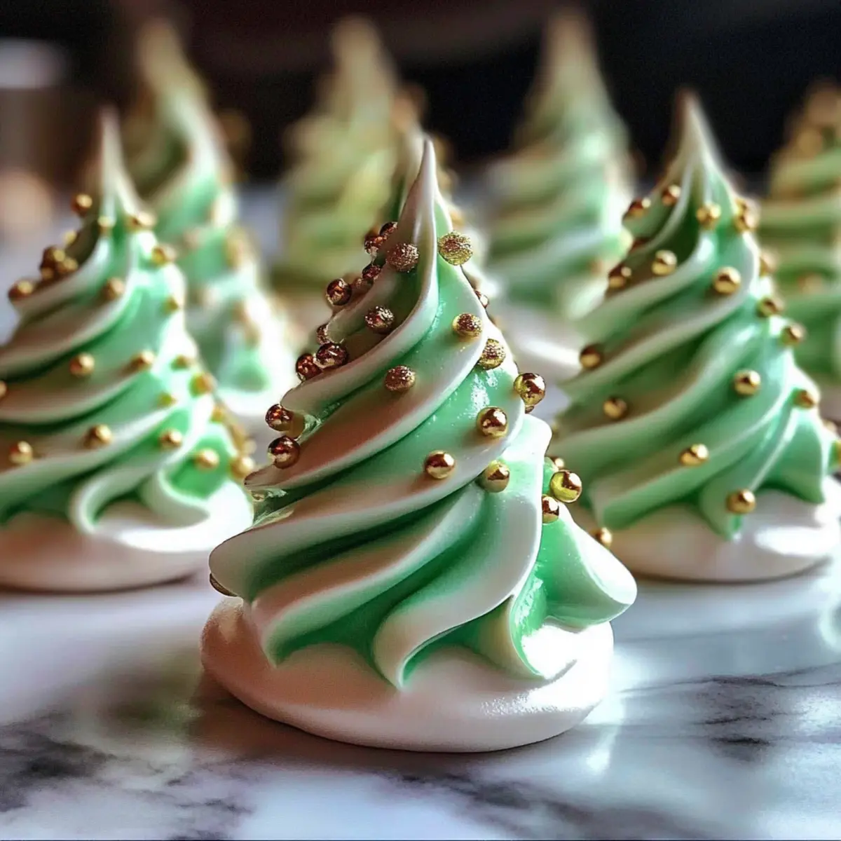 Delightful Christmas Tree Meringues Recipe for Festive Cheer