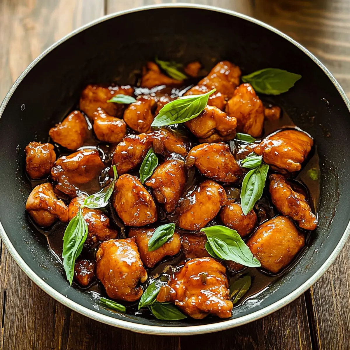 Flavor-Packed Chinese Three Cup Chicken for a Quick Dinner