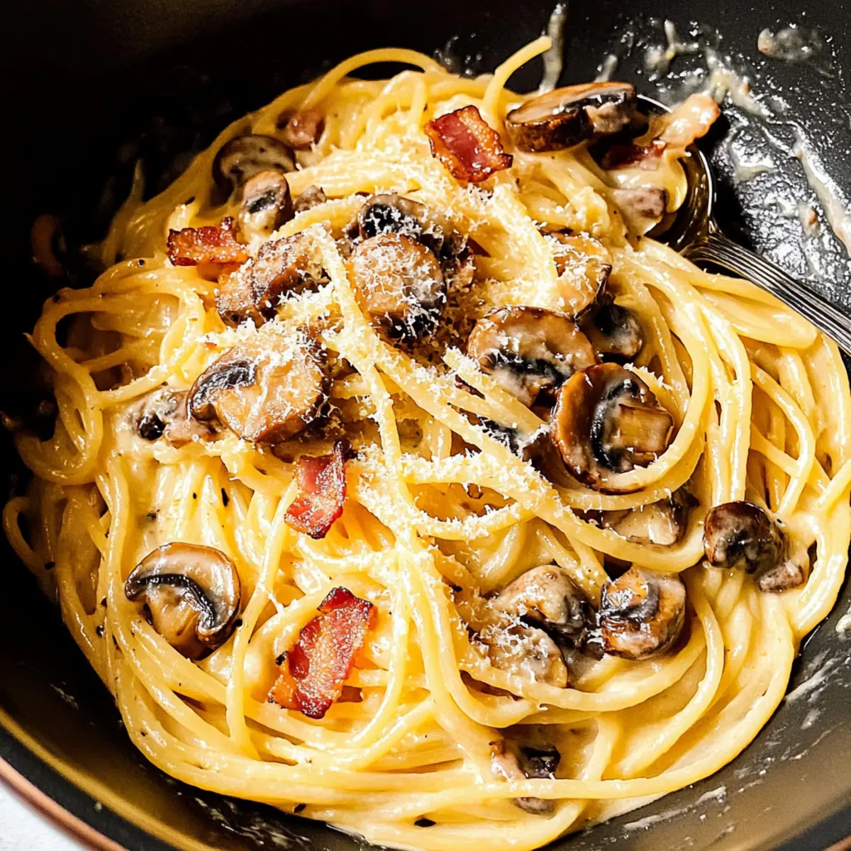 Heavenly Mushroom Carbonara You Can Whip Up in 20 Minutes
