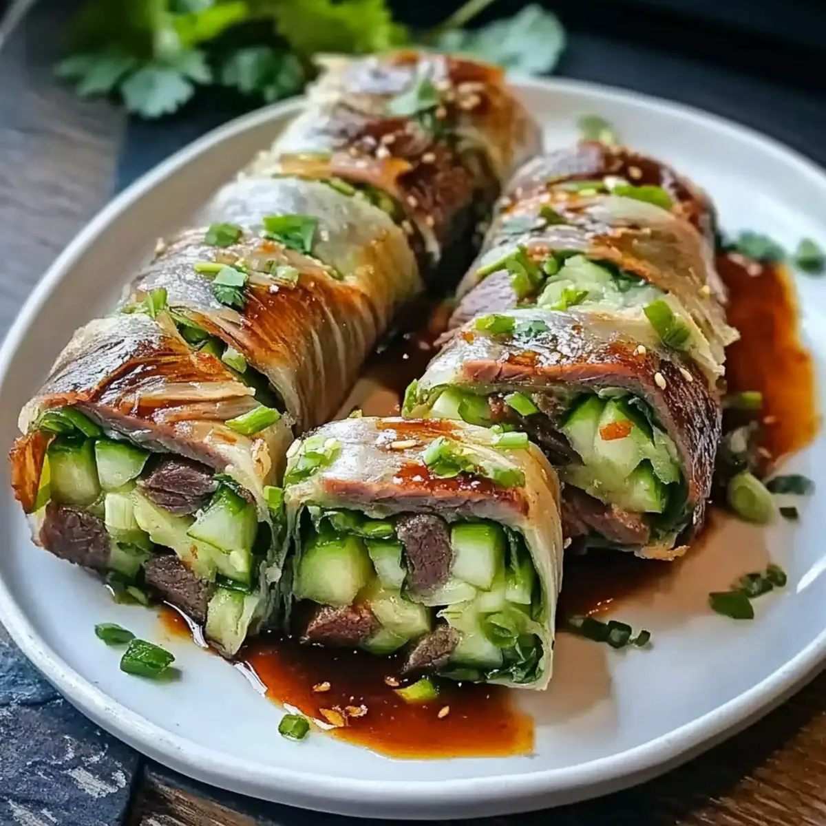 Savory Taiwanese Beef Rolls: A Must-Try Street Food Treat