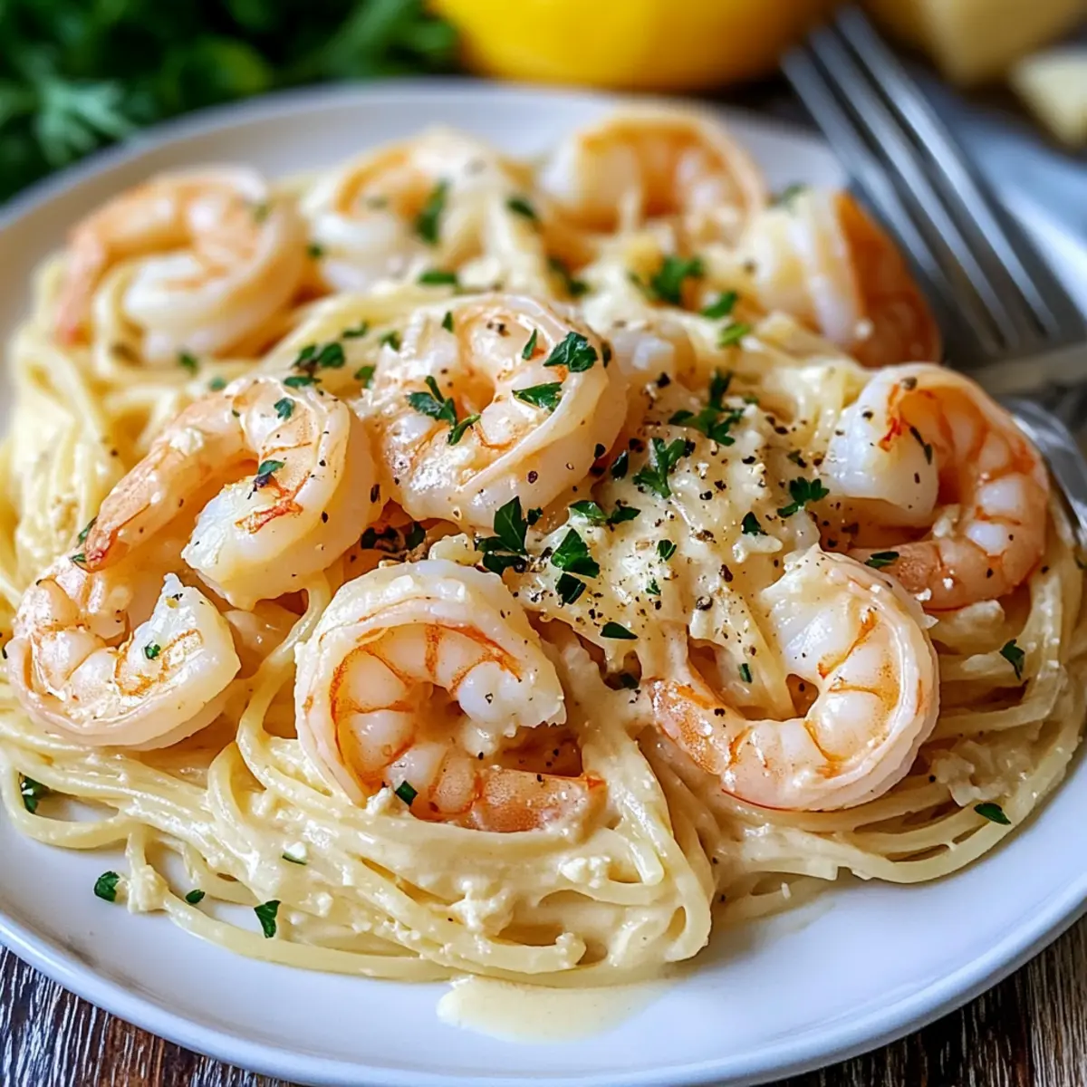 Creamy Shrimp Scampi Pasta That Makes Dinner Delightful