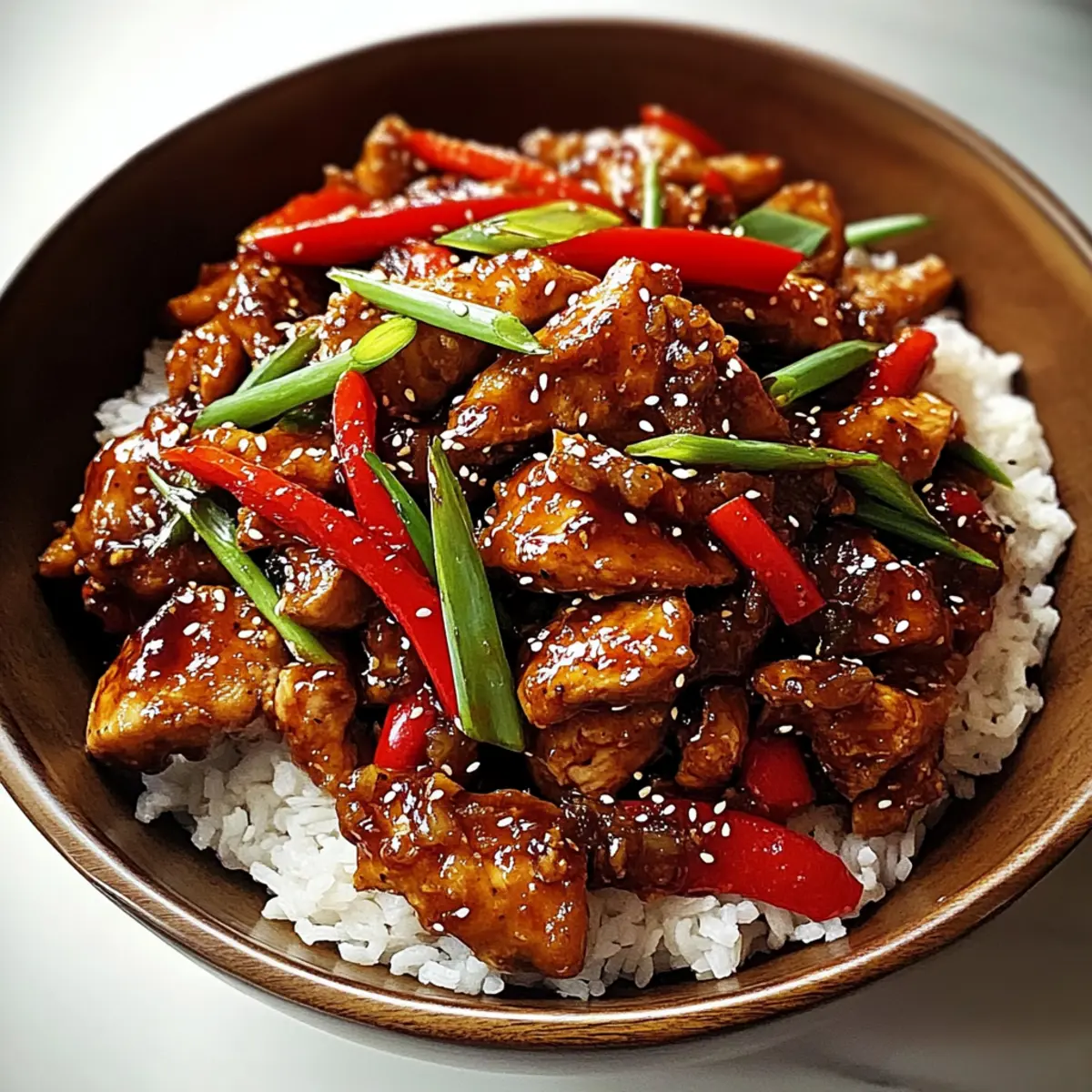 Spicy Stir-Fried Mongolian Chicken: A Quick Flavor Boost