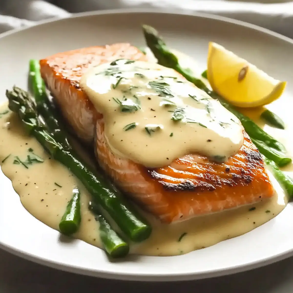 Elevate Dinner with Salmon and Creamy Beurre Blanc Sauce
