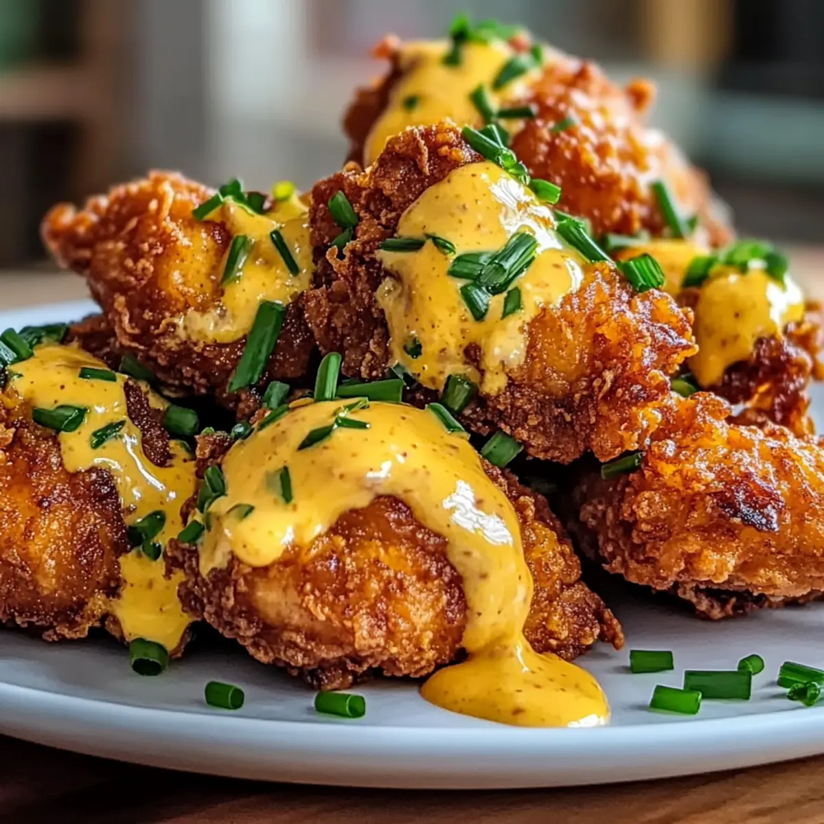 Ultimate Crispy Fried Chicken with Creamy Sauce Made Easy