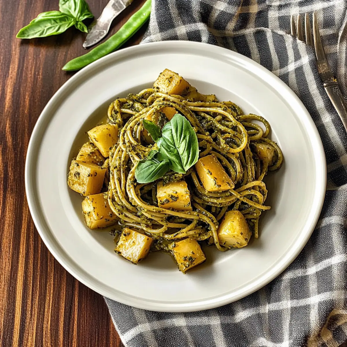 Trenette al Pesto: Fresh, Easy, and Flavor-Packed Delight