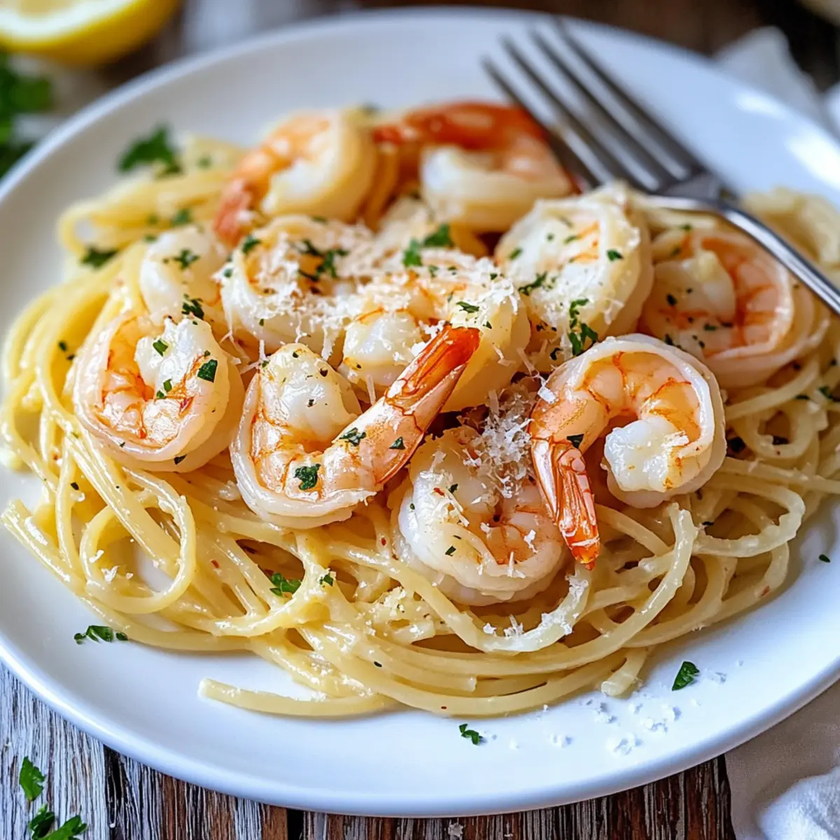 Creamy Shrimp Scampi Pasta: Indulge in Comfort Tonight