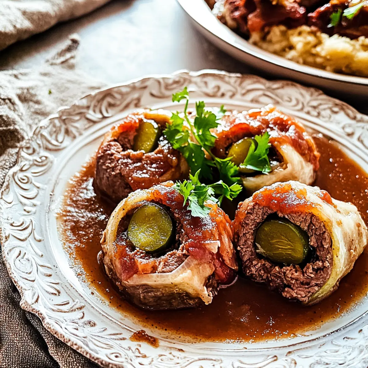 Delicious Beef Rouladen Recipe for Cozy Family Dinners