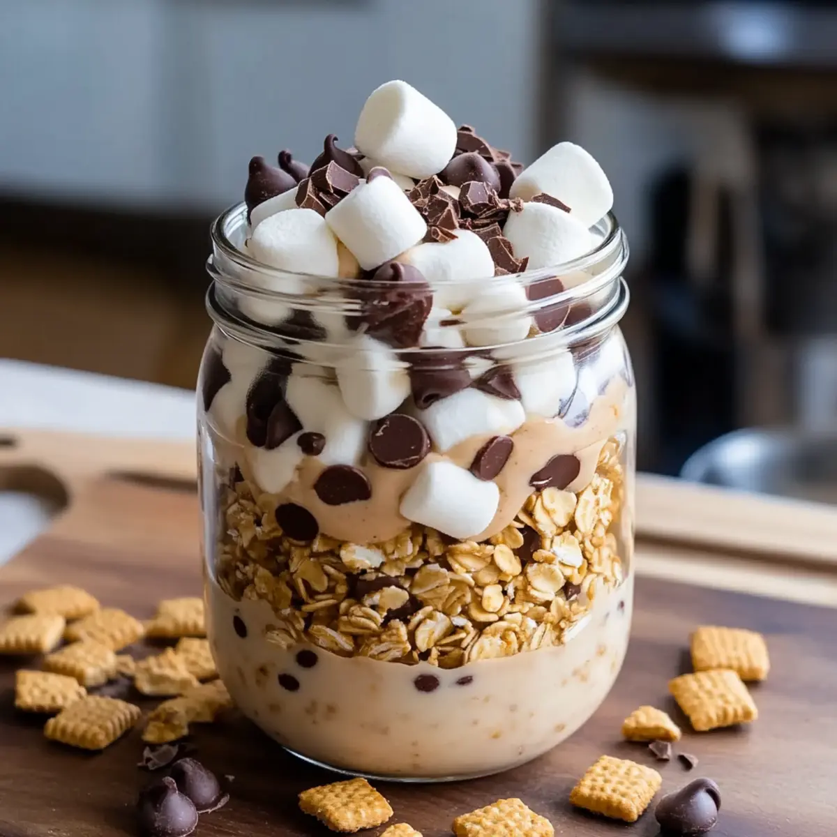 Easy S’mores Overnight Oats for a Sweet Morning Treat