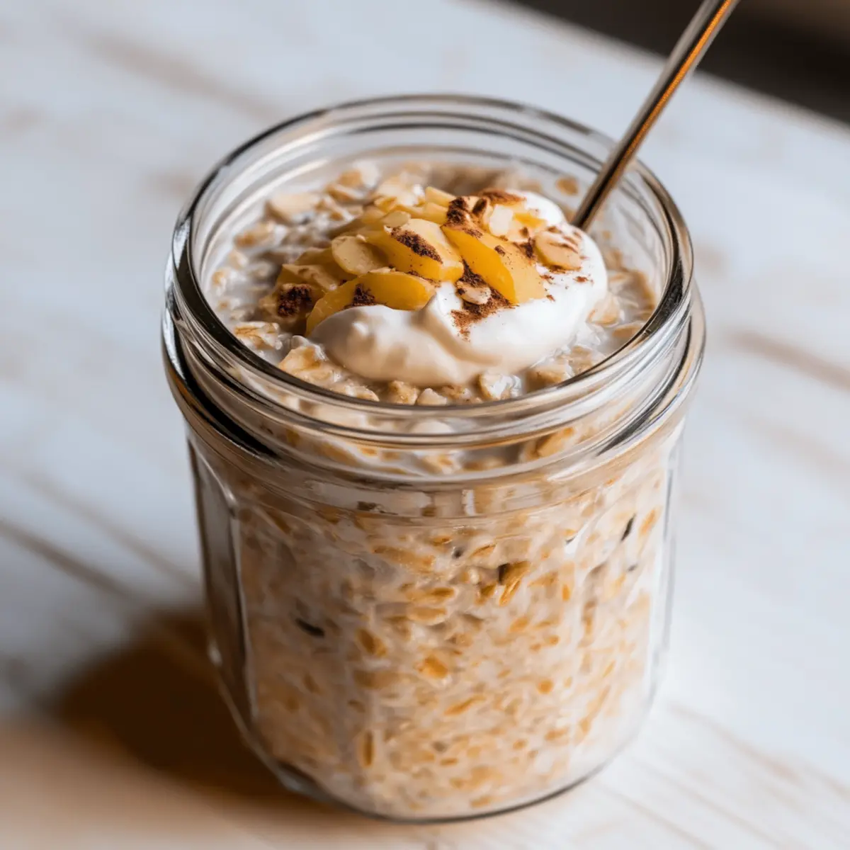 Creamy Vanilla Overnight Oats for a Sweet Morning Start