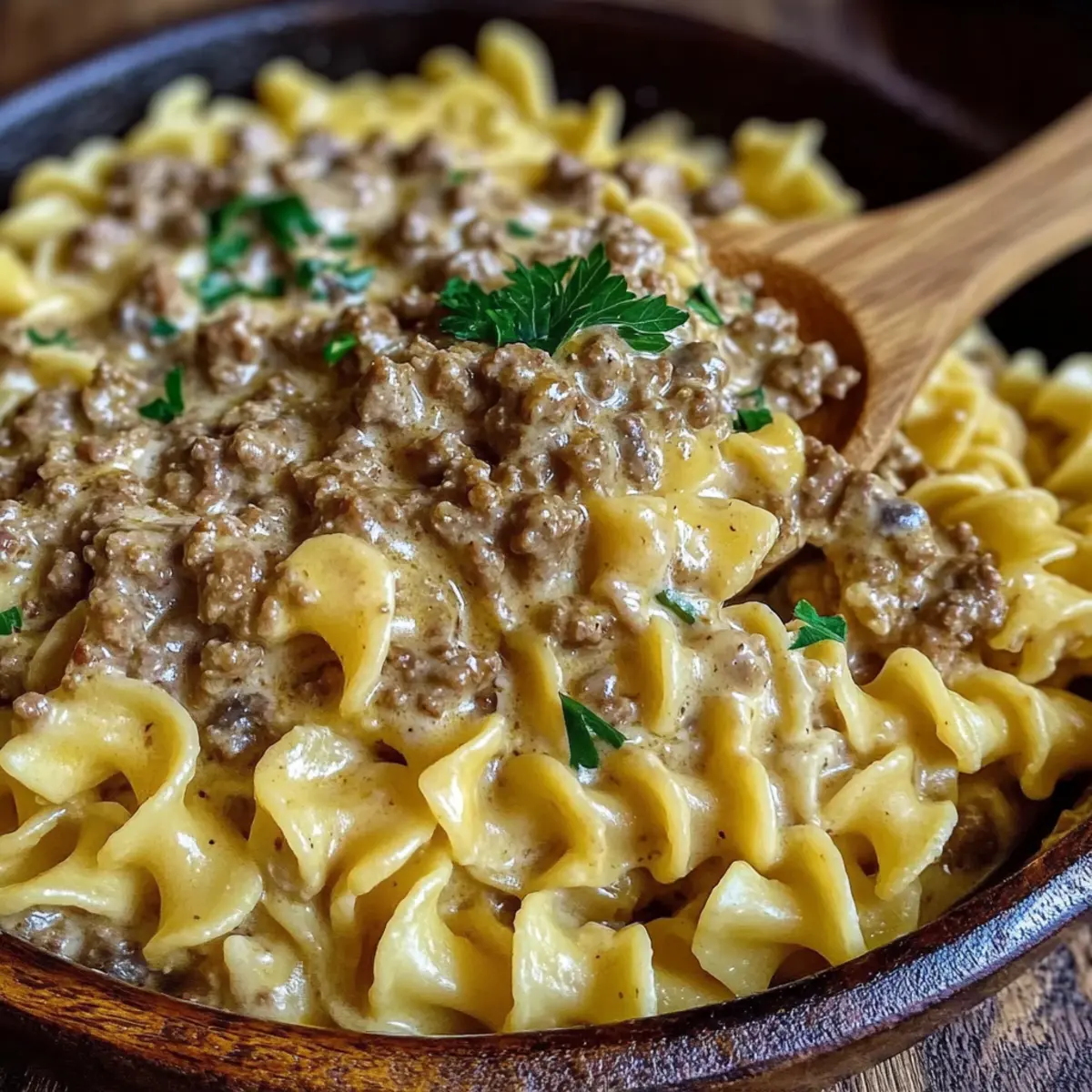 Ground Beef Stroganoff: Creamy Comfort in Every Bite