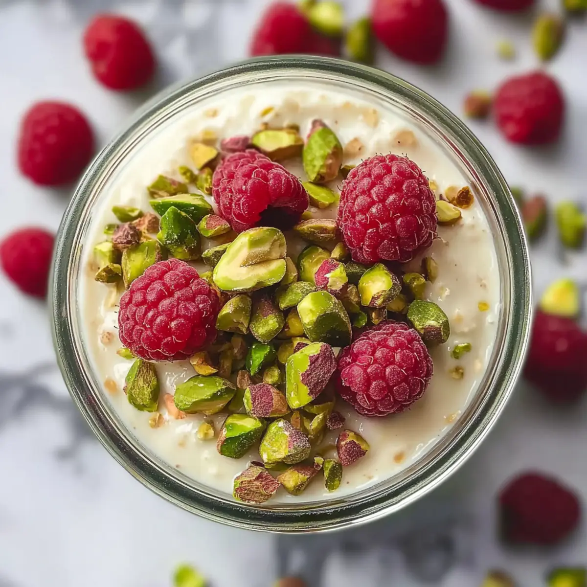 Creamy Pistachio Overnight Oats for a Delightful Morning Boost
