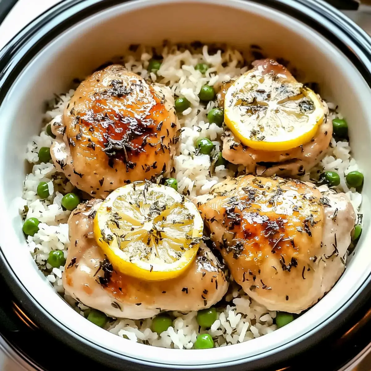 Tender Lemon Herb Chicken and Rice: Your Cozy Dinner Solution
