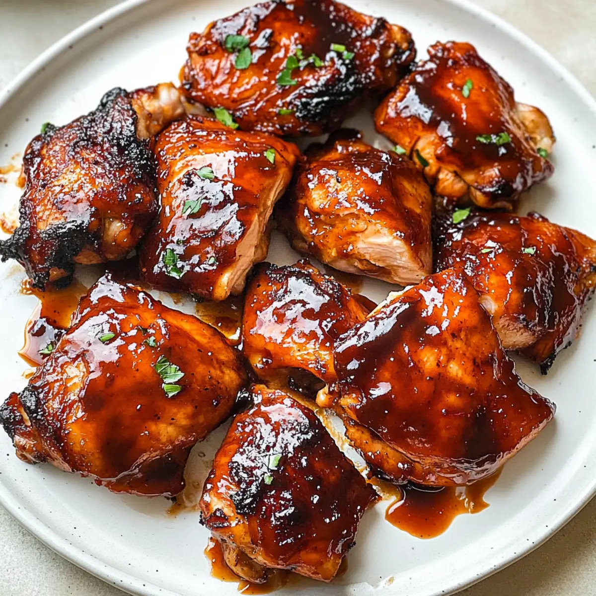 Caramelized BBQ Chicken Thighs for Easy Oven Perfection