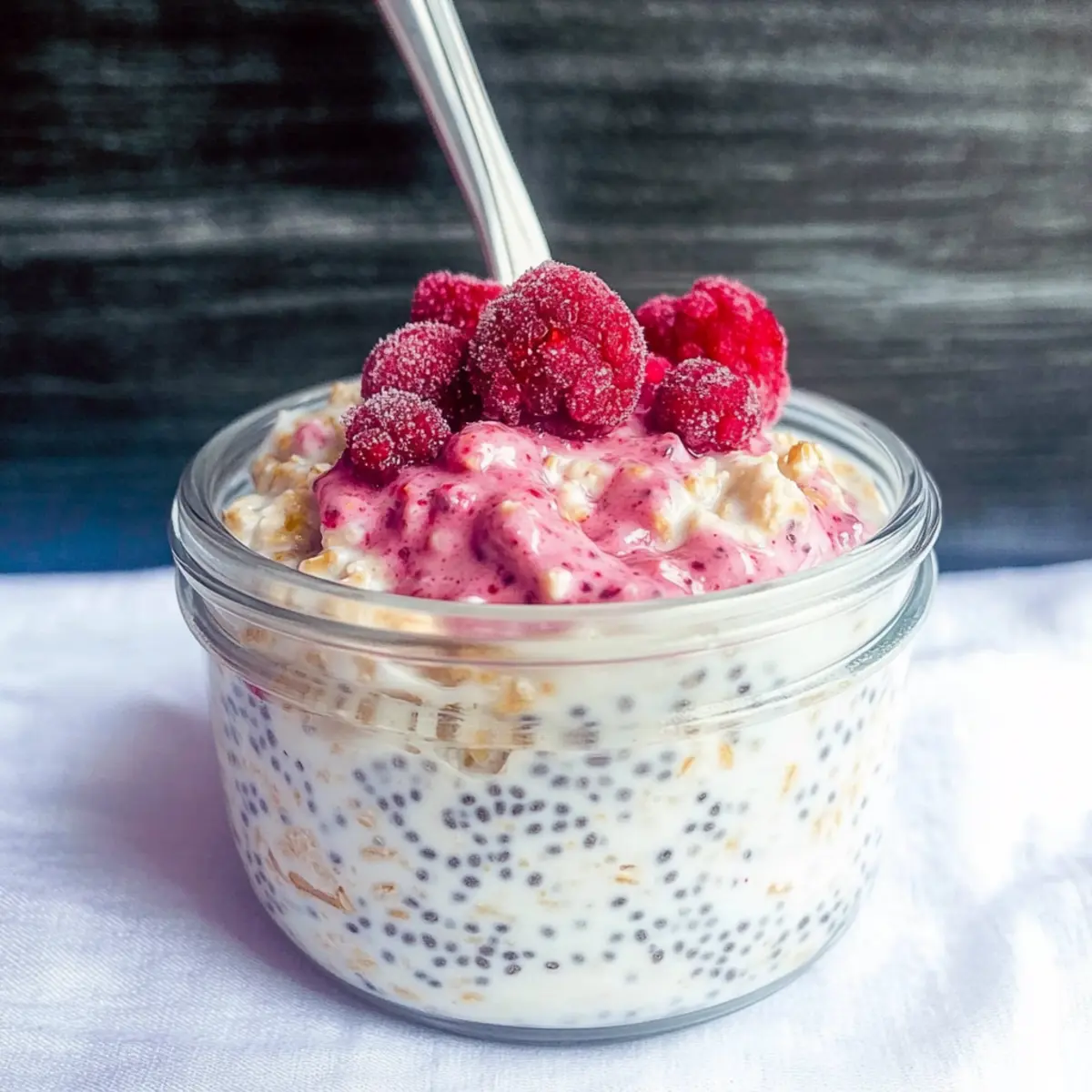 Berry Chia Overnight Oats for a Wholesome Morning Boost