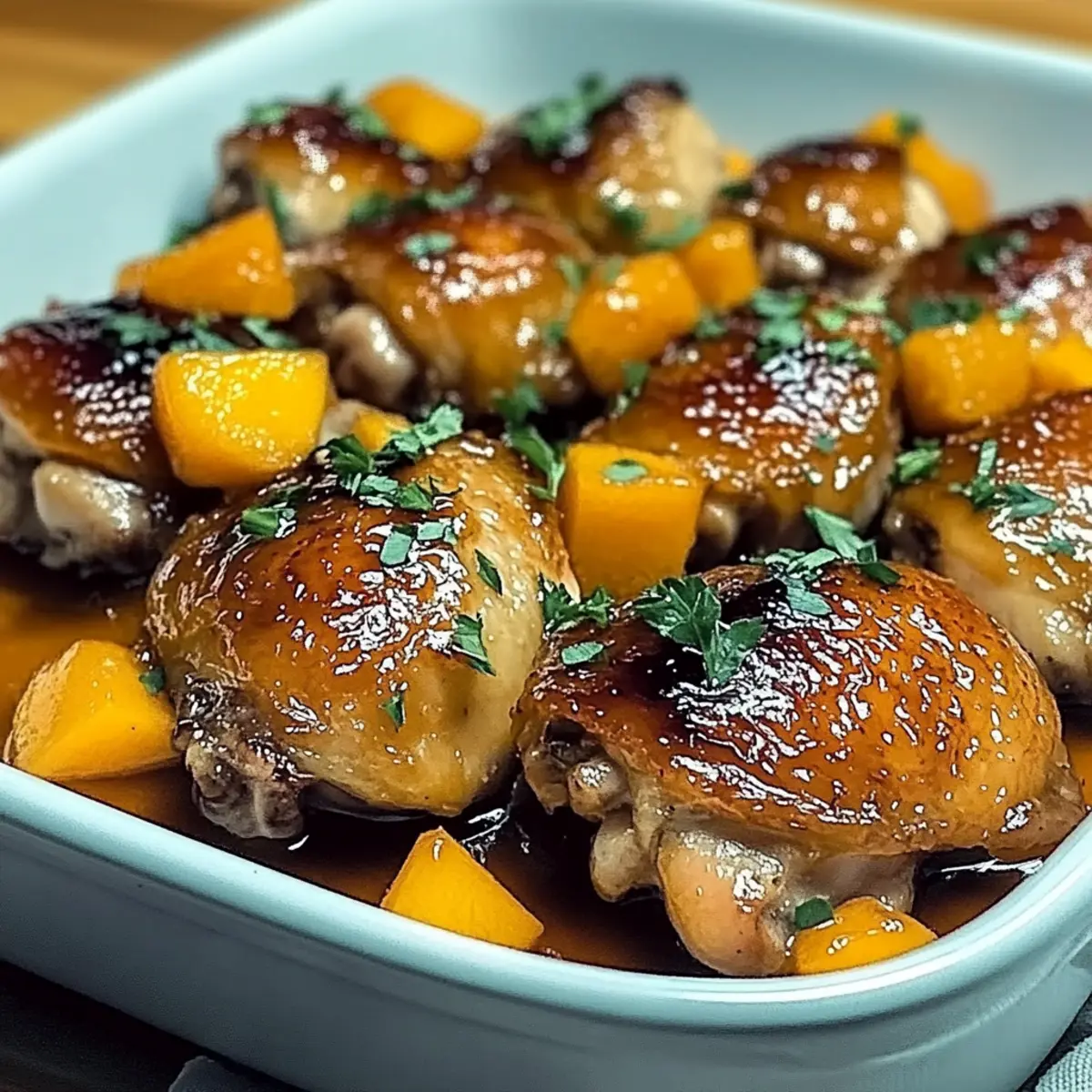 Peach Glazed Chicken Thighs: Summer’s Juicy Flavor Explosion