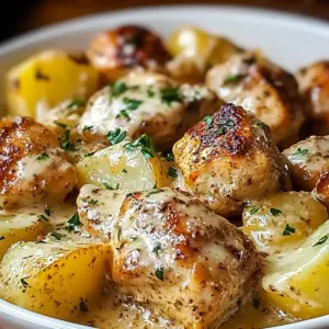 Garlic Parmesan Chicken & Potatoes