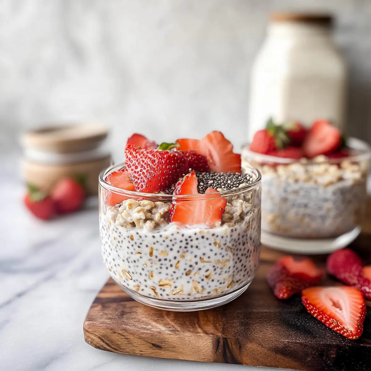 Strawberry Overnight Oats: A Scrumptious Healthy Start
