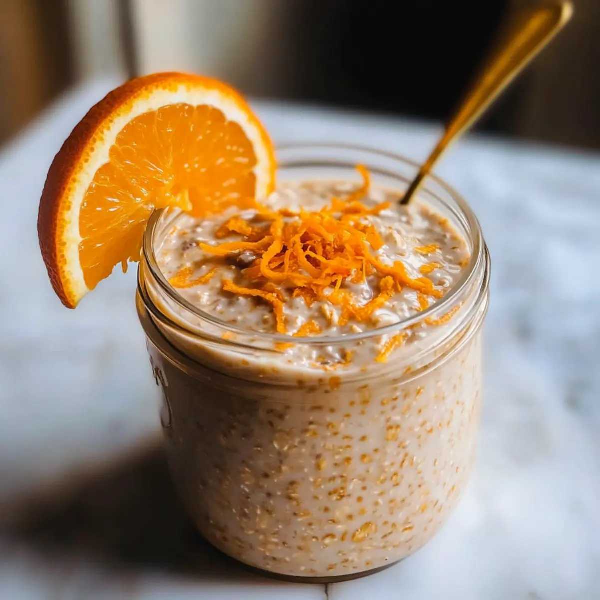 Spiced Orange Clove Overnight Oats for Cozy Mornings
