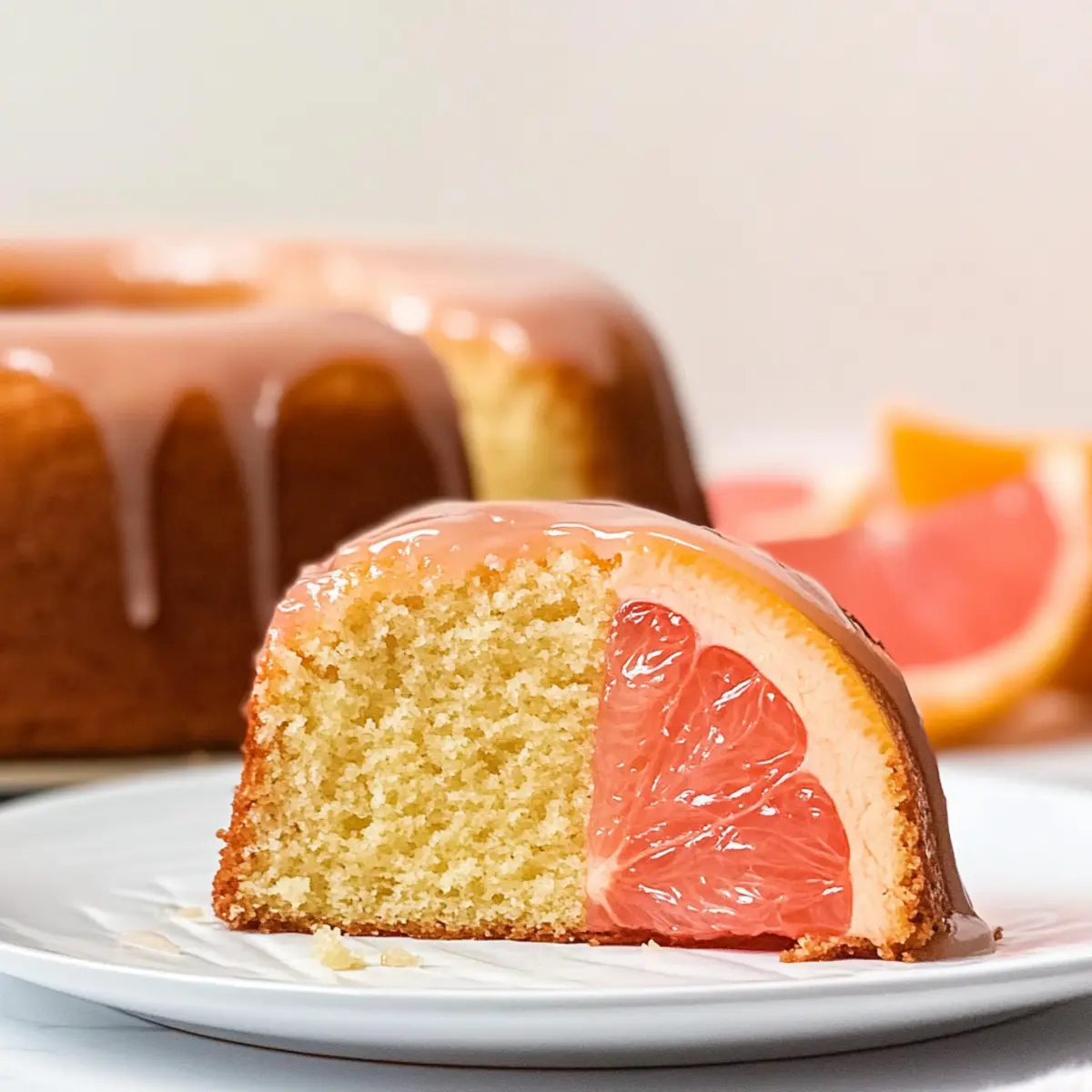 Zesty Grapefruit Pound Cake: A Refreshing Citrus Delight