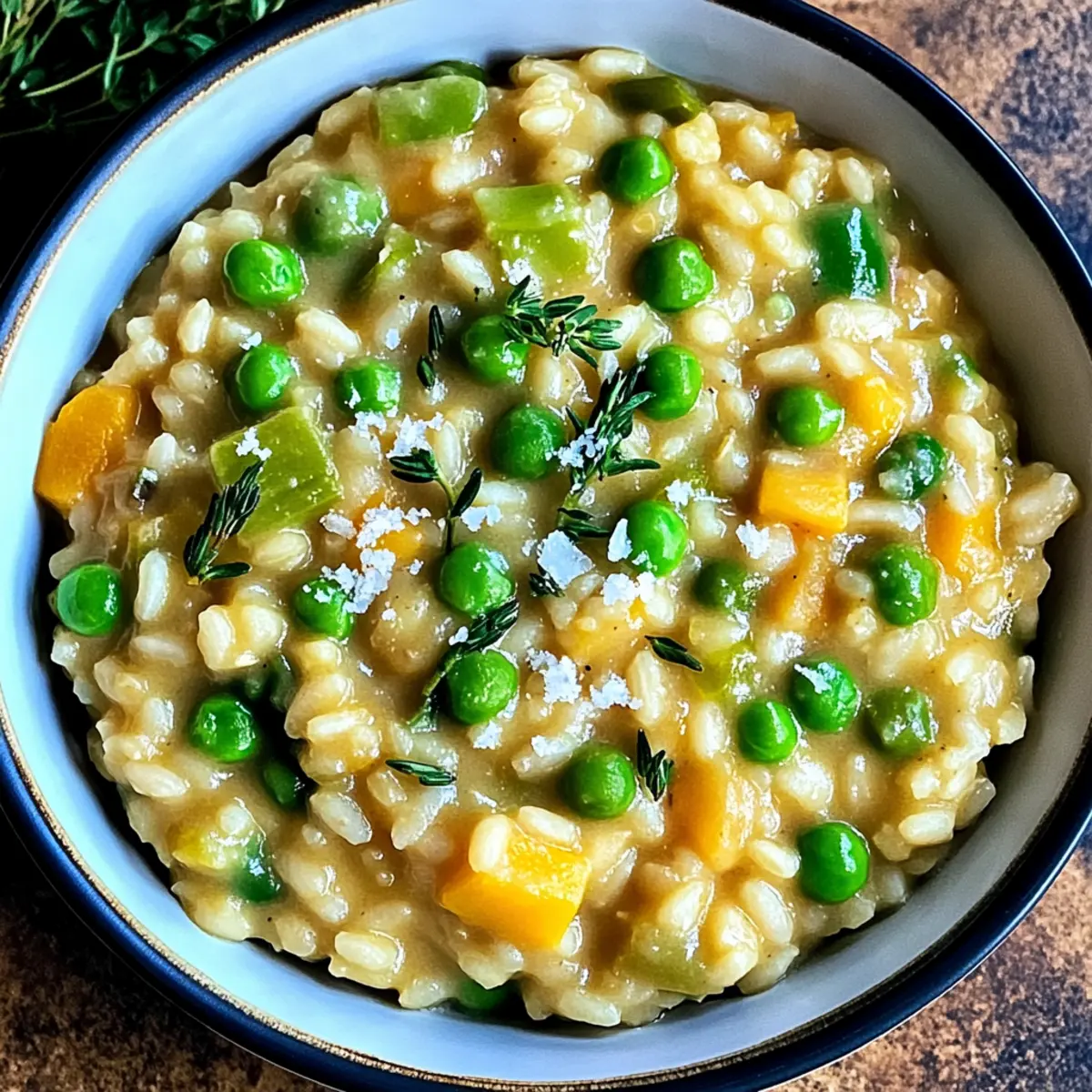 Creamy Crockpot Spring Vegetable Risotto for Effortless Comfort