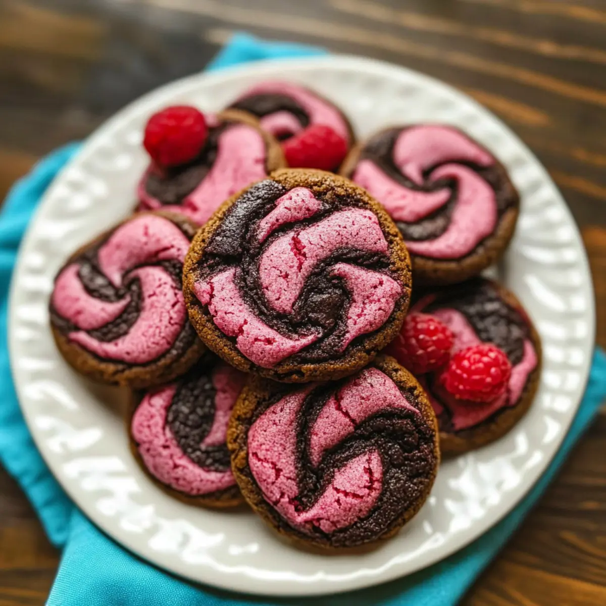 Raspberry Dark Chocolate Cookies: Chewy Heaven Awaits