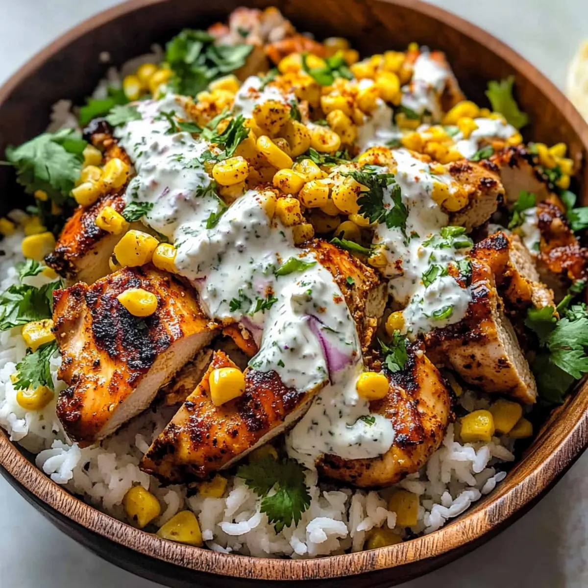 Tasty Street Corn Chicken Bowl for Quick, Flavorful Nights