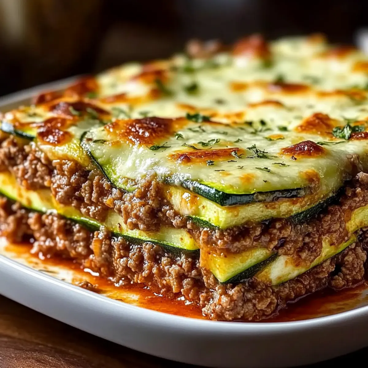 Savory Ground Beef Zucchini Casserole for Cozy Family Nights