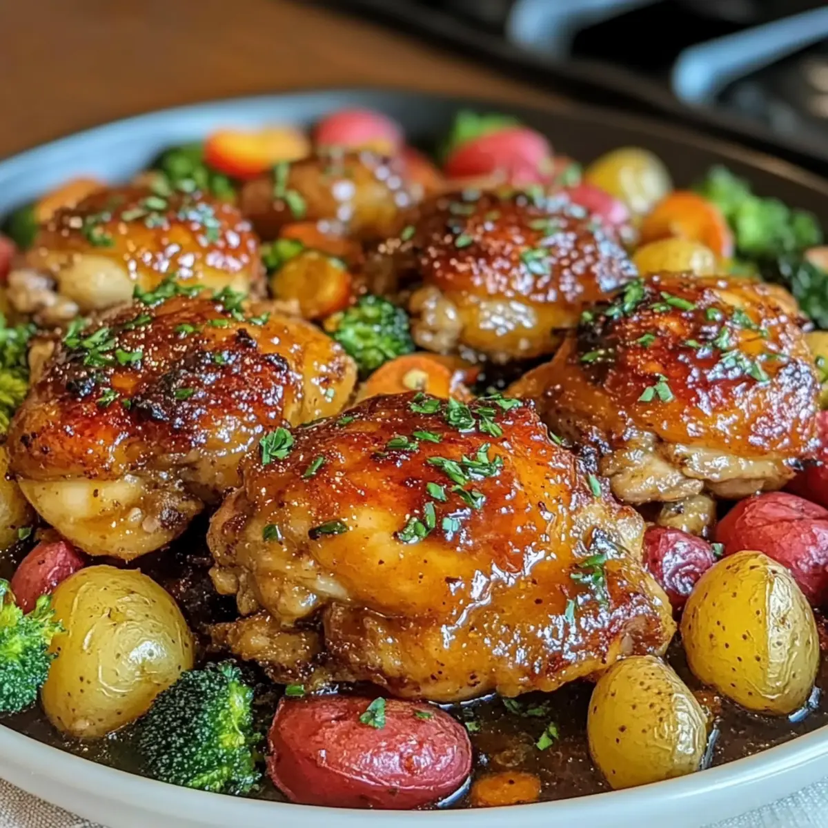 Delicious Honey Mustard Chicken One-Pan Dinner for Easy Nights