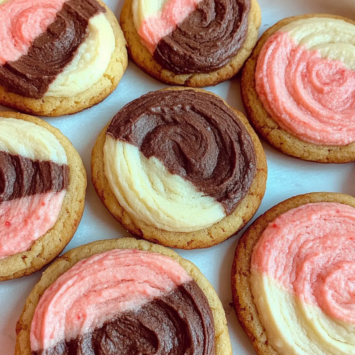 Deliciously Chewy Neapolitan Cookies for Sweet Moments