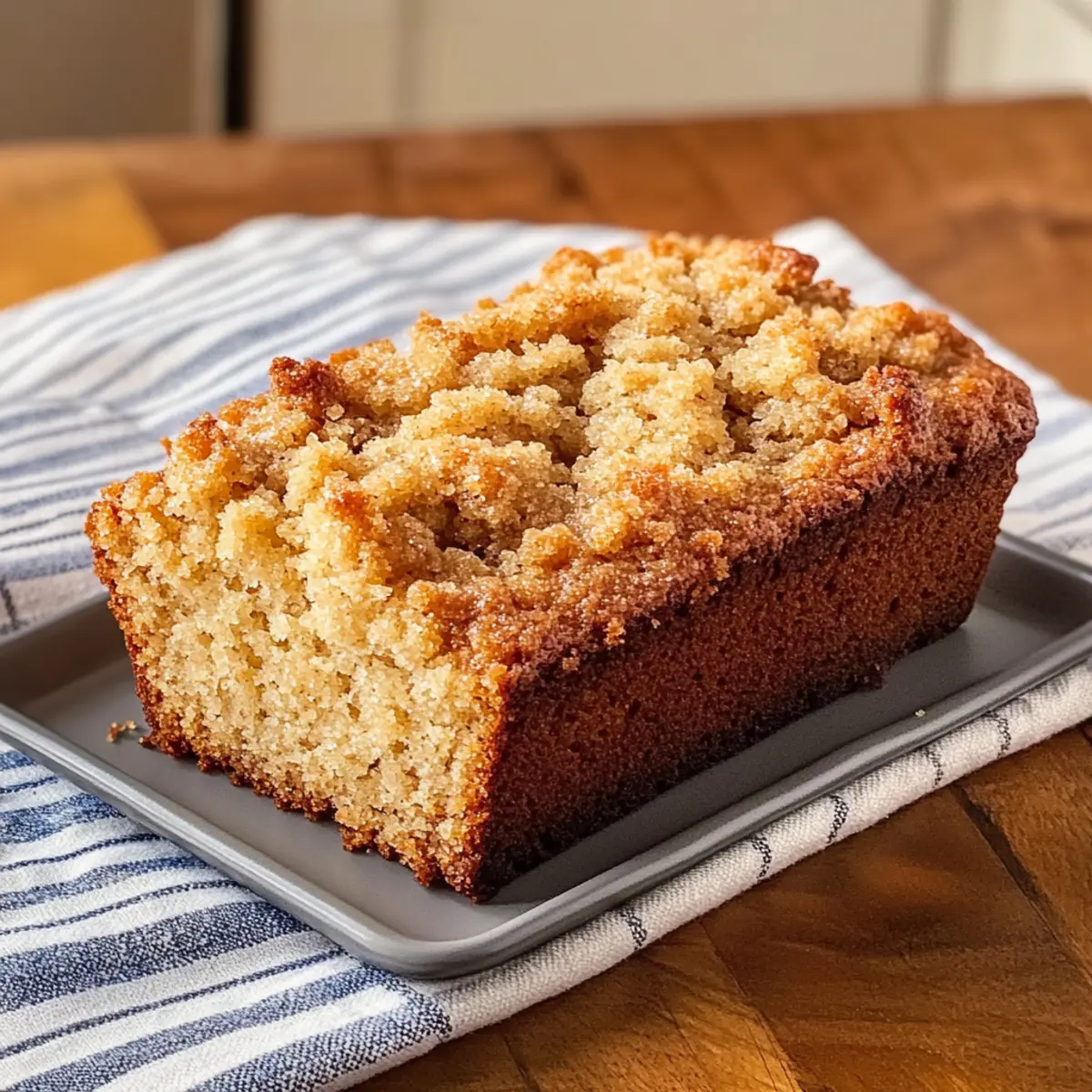 Brown Butter Sugar Cookie Banana Bread for Cozy Mornings