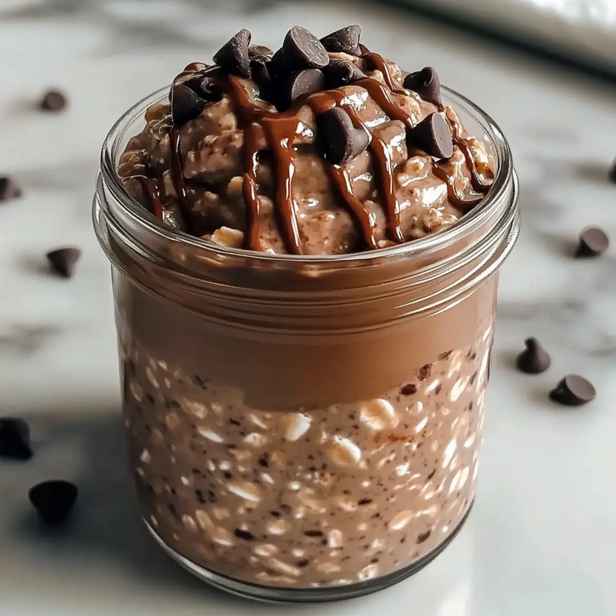 Brownie Batter Overnight Oats for a Guilt-Free Indulgence