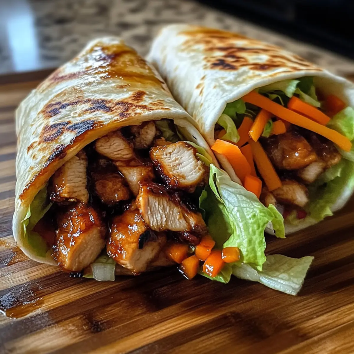 Delicious Teriyaki Chicken Wrap: Your Quick Flavor Fix