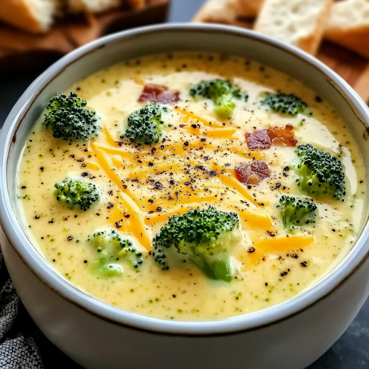 Cozy Up with Creamy Crockpot Broccoli Cheese Soup