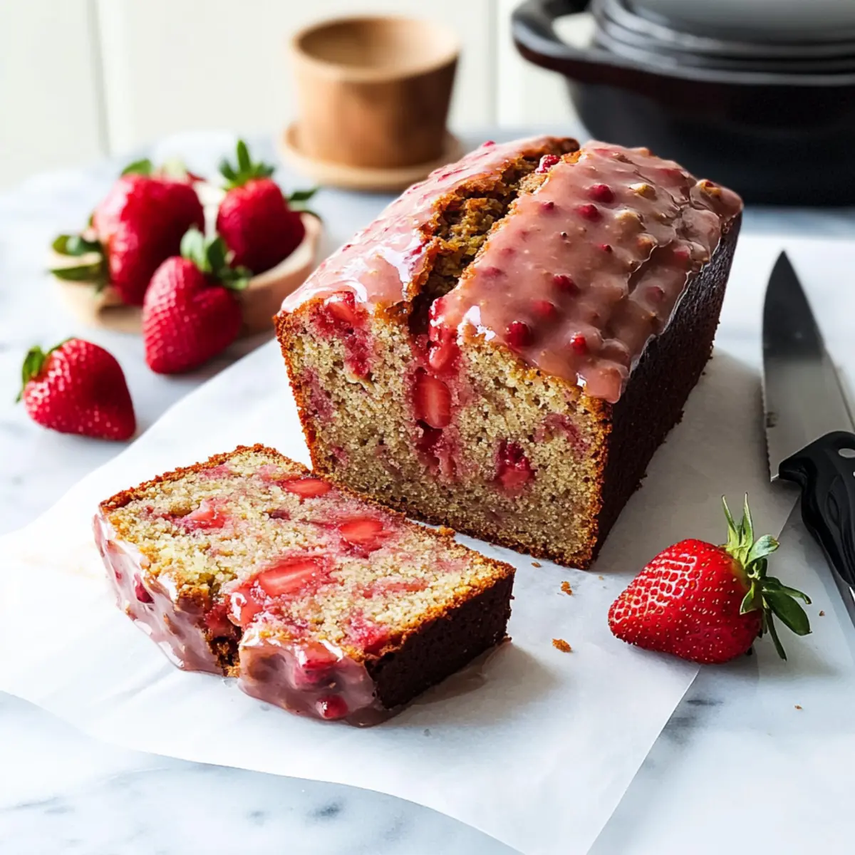 Deliciously Moist Strawberry Banana Bread for Spring Bliss