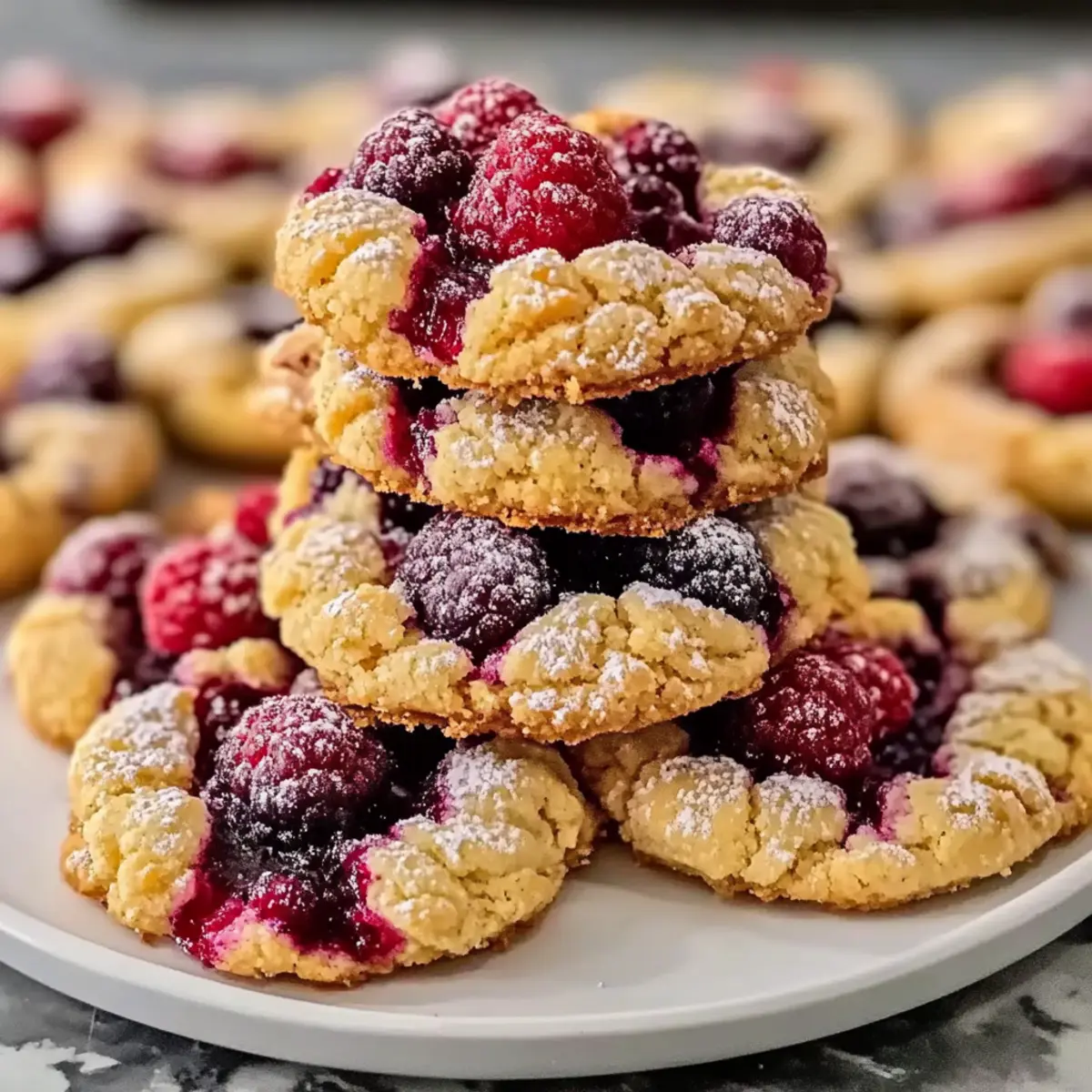 Berry Cobbler Cookies: Sweet, Juicy Bliss in Every Bite