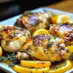 Citrus Roasted Chicken Thighs