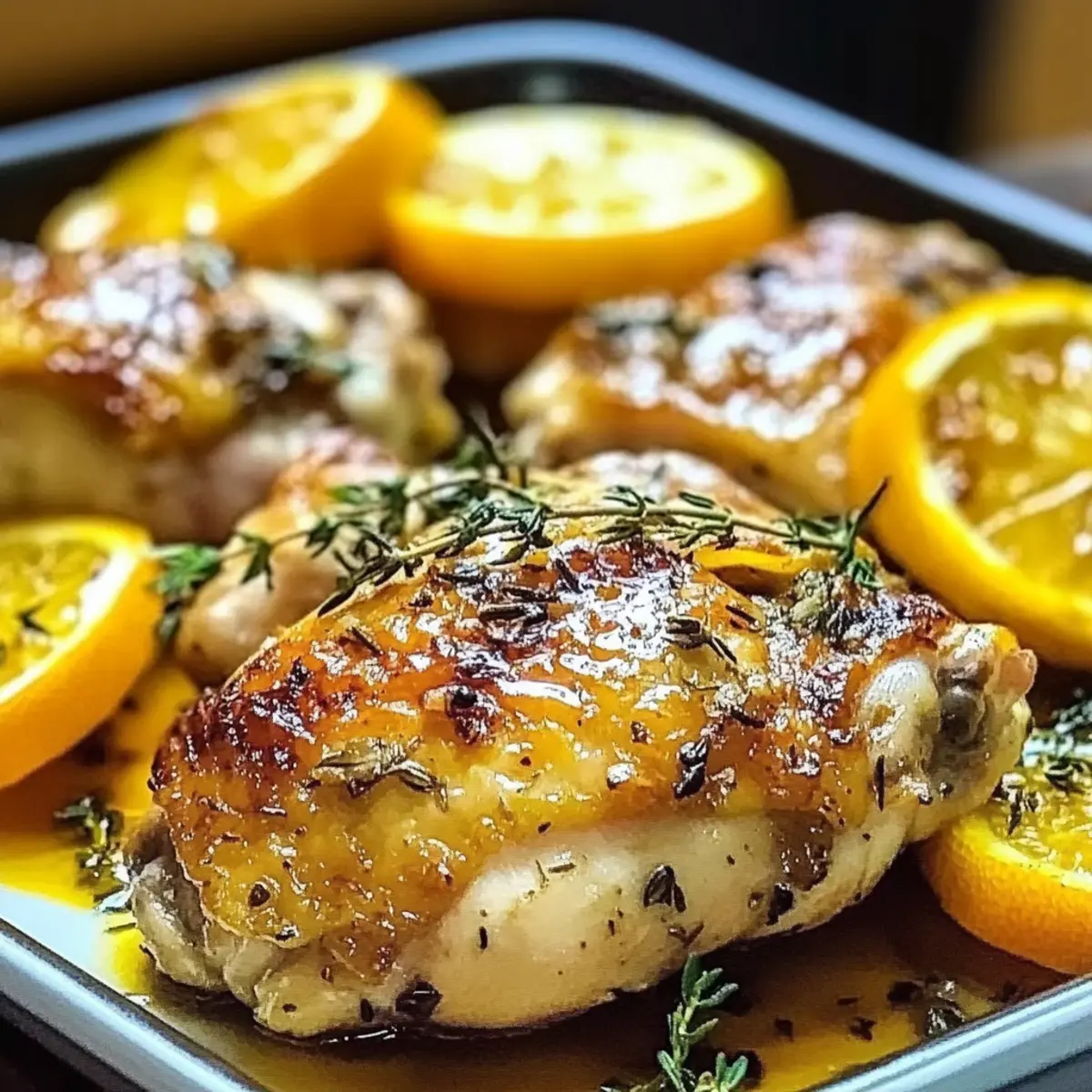 Citrus Roasted Chicken Thighs for a Zesty Dinner Delight