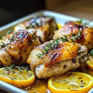 Citrus Roasted Chicken Thighs