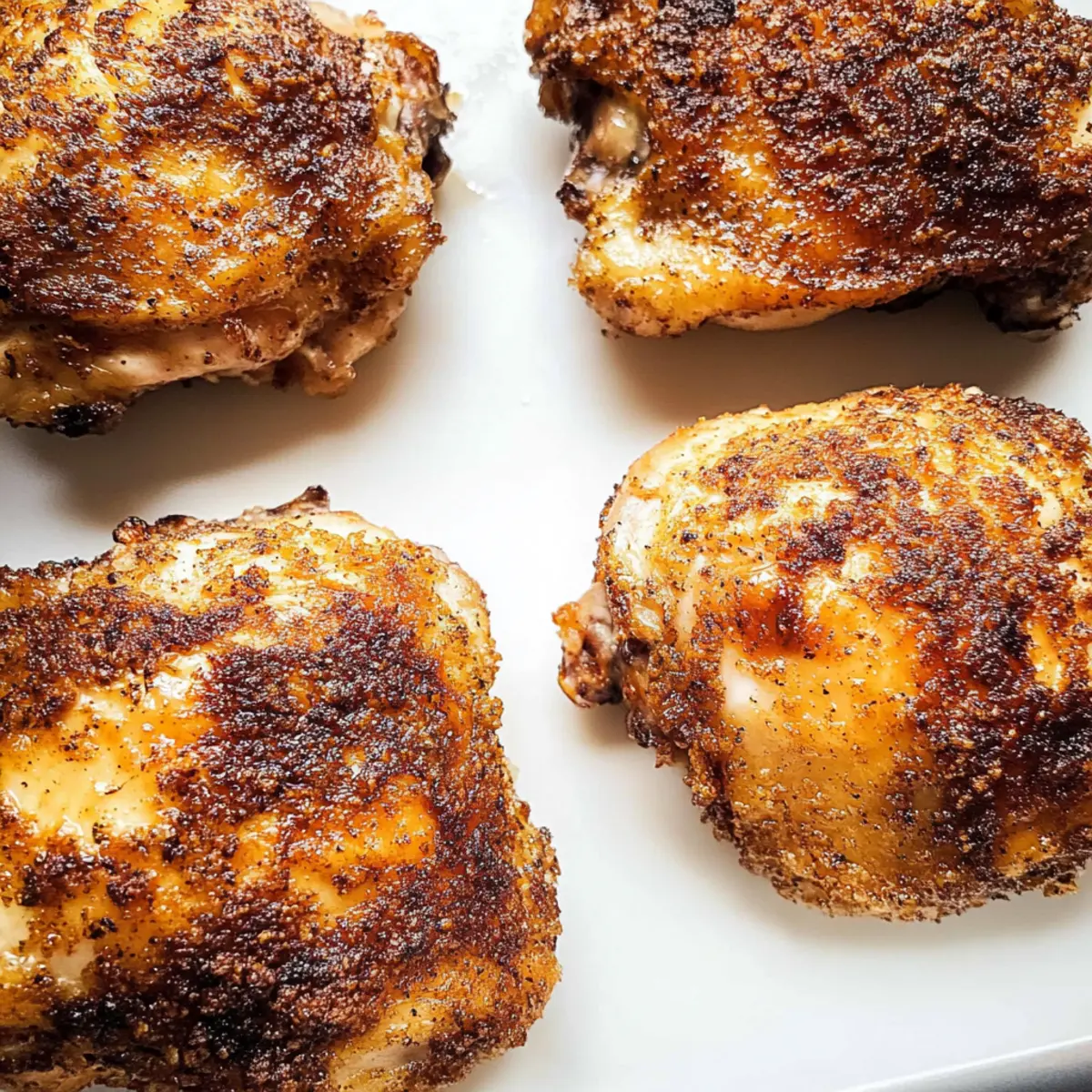 Crispy Air Fryer Chicken Thighs for Juicy Perfection