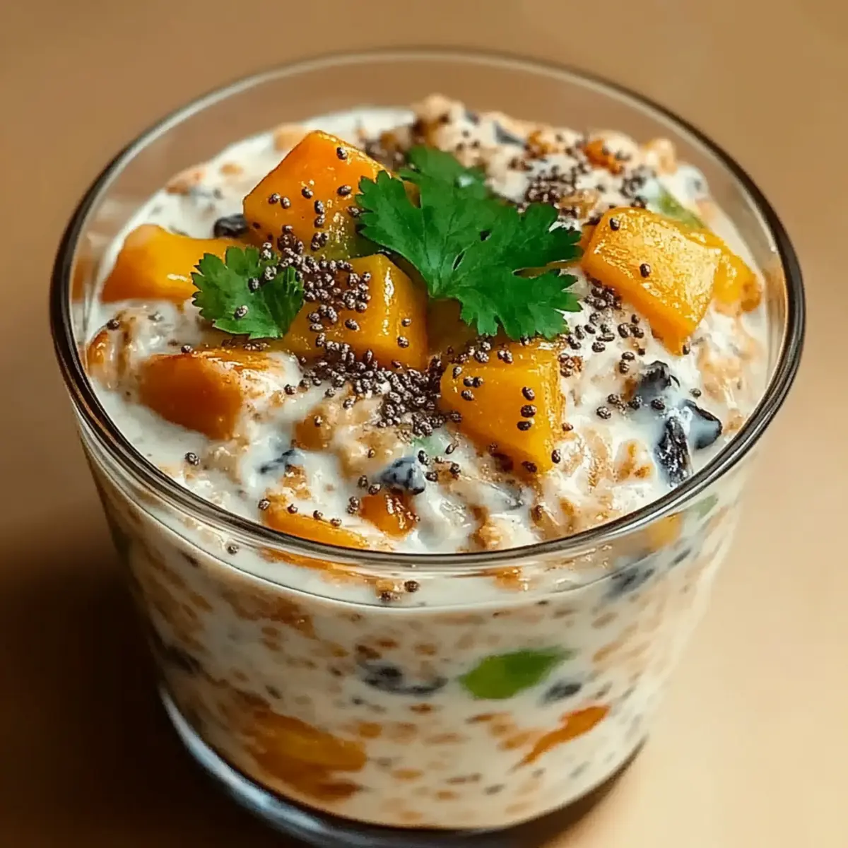 Deliciously Creamy Indian Overnight Oats for Busy Mornings
