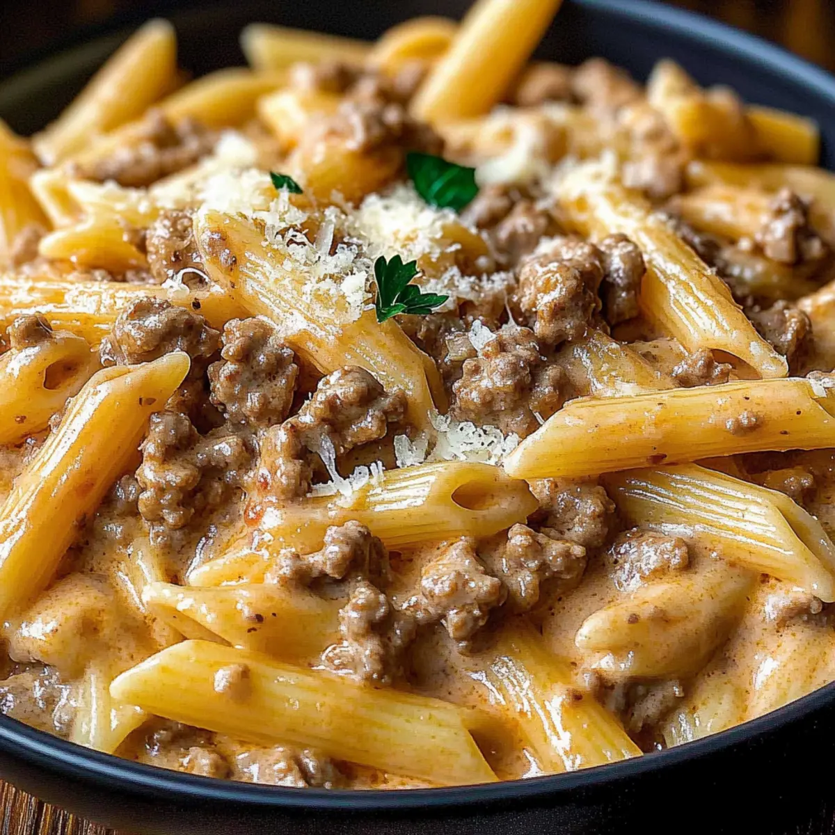 Deliciously Creamy Beef Pasta for a Cozy Family Dinner