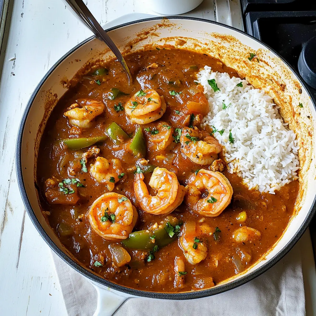 Savory Shrimp Creole: Quick Burst of Louisiana Flavor