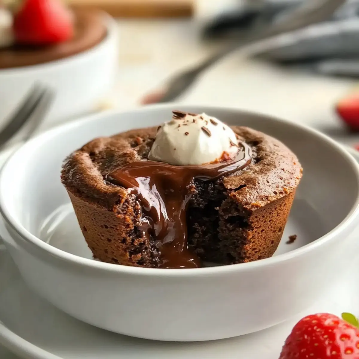 Decadent Nutella Mug Cake Ready in Just 3 Easy Minutes