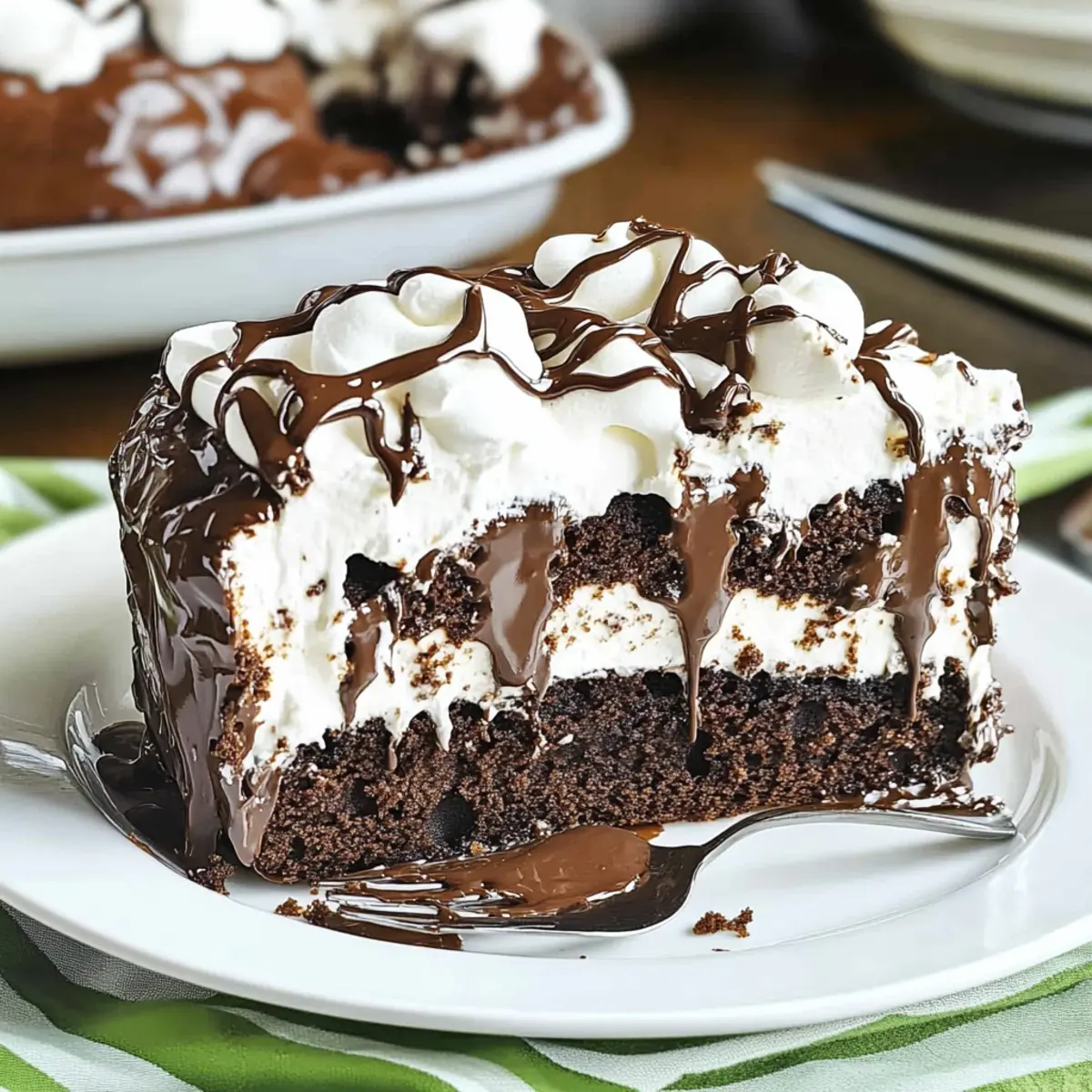 Decadent Marshmallow Chocolate Poke Cake You’ll Love to Make