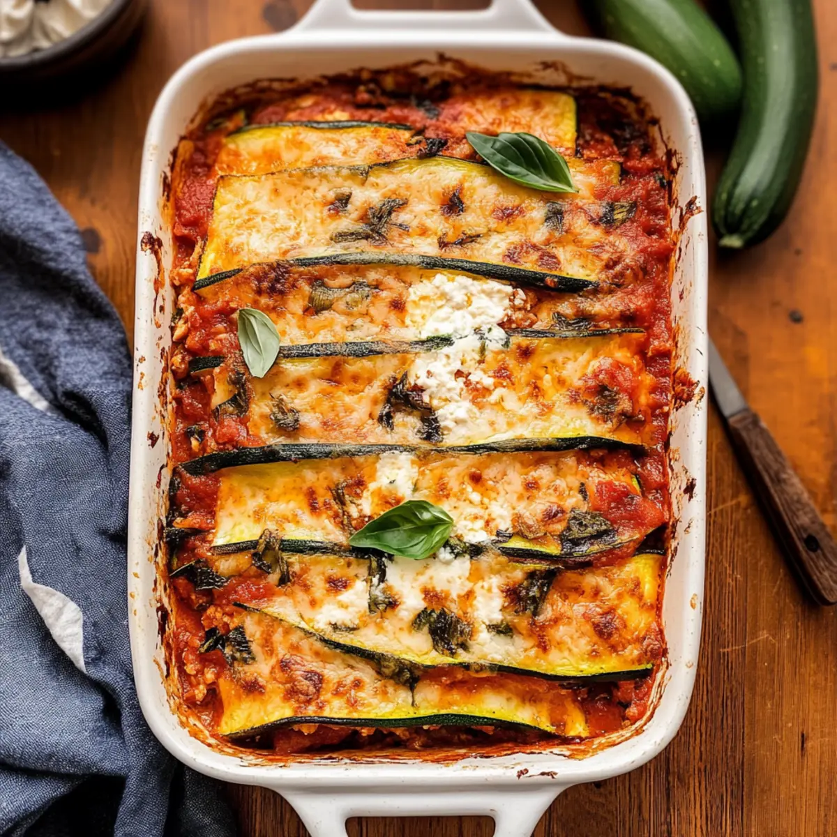 Delightful Zucchini Lasagna: A Light and Tasty Twist