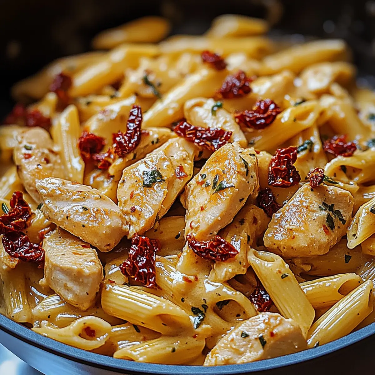Creamy Chicken and Sun-Dried Tomato Pasta That’s Simply Irresistible