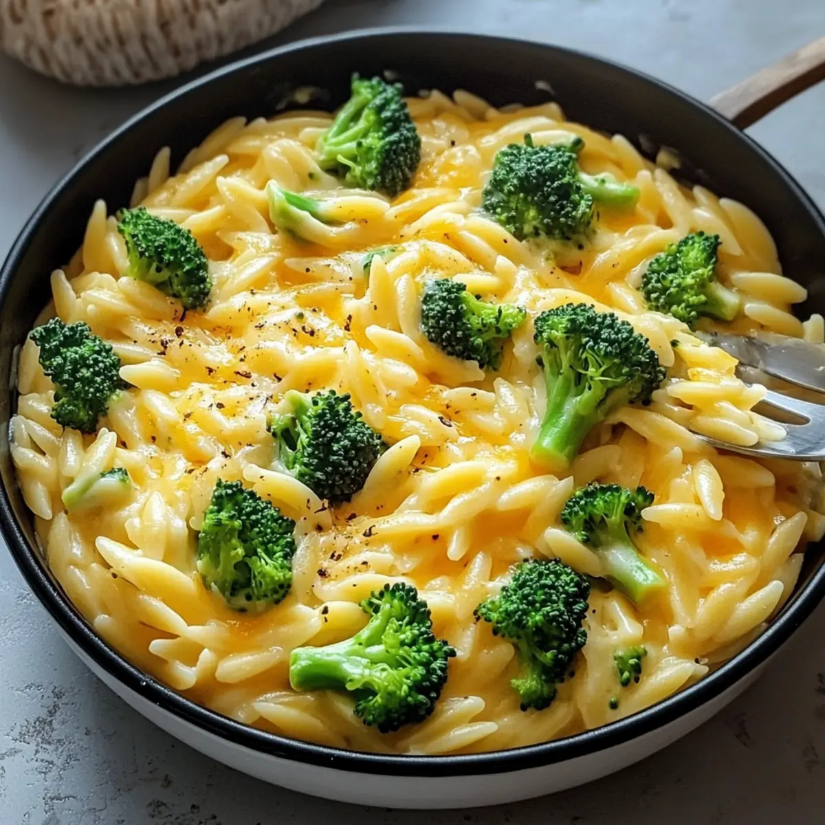 Creamy One-Pot Broccoli Cheese Orzo for Cozy Nights