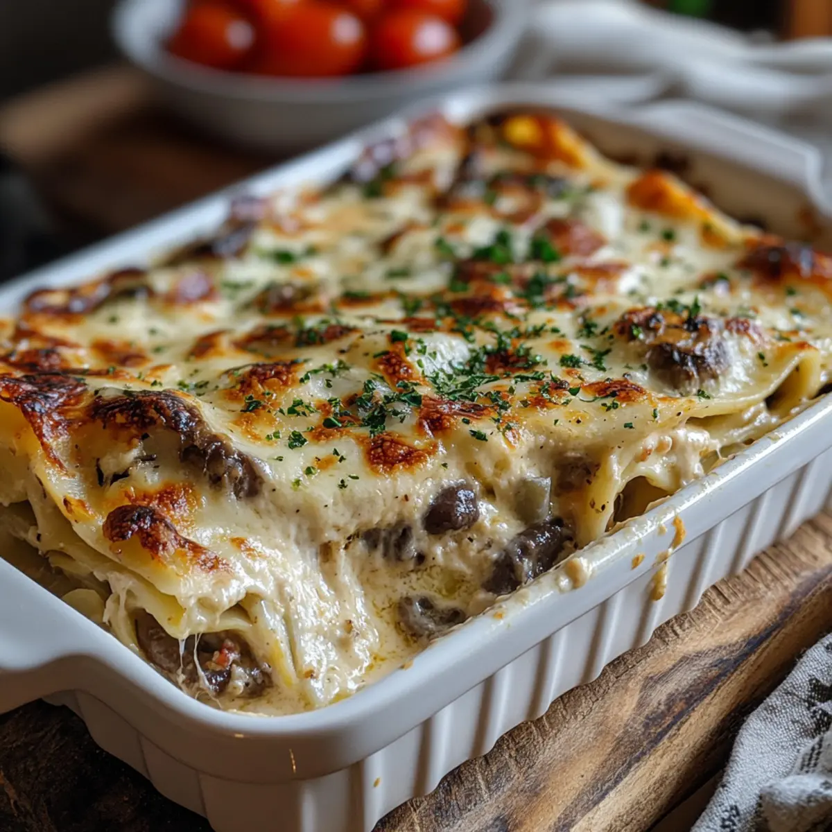 Mushroom Lasagna That Melts in Your Mouth Every Time