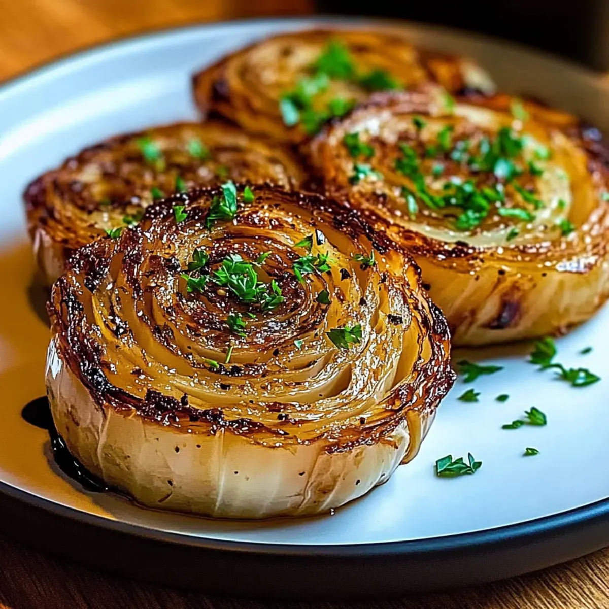 Oven Roasted Garlic Cabbage Steaks That Crisp to Perfection
