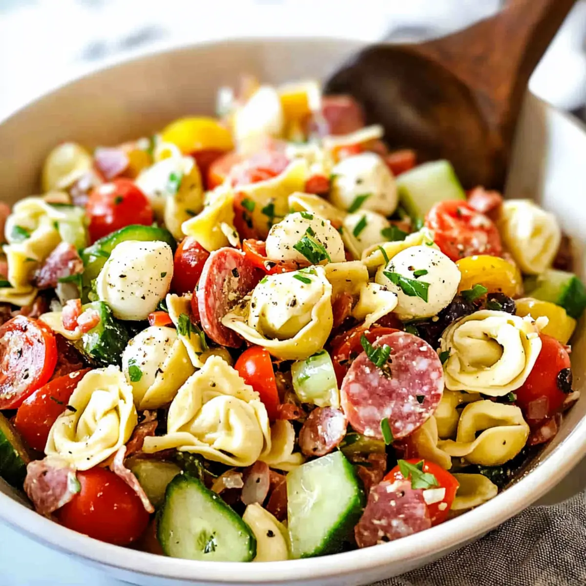Ultimate Italian Tortellini Salad for Vibrant Summer Flavors